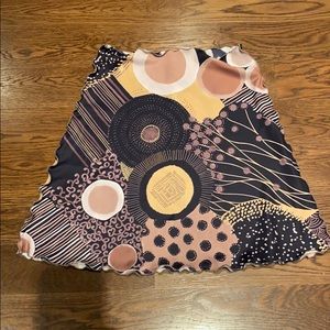 NWT Haystacks bias cut a-line skirt